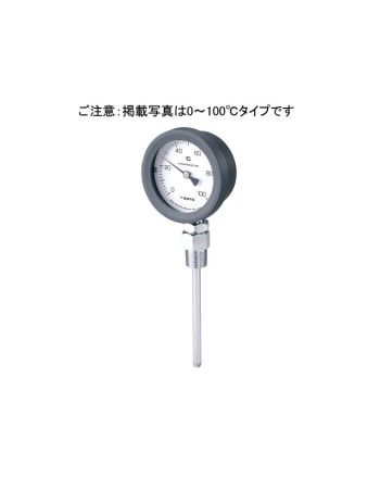 sksato 2104-00 型双金属温度计 BM-S-75P 0-150℃ 5...